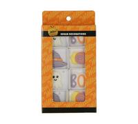 Wilton Sugar Decorations Cute Halloween Set/8: Décorations en Sucre Halloween Mignon: Fantômes, Chapeaux de sorcière et BOO BOO!, Parfait pour Décorer Cupcakes, Gâteaux & Biscuits - Set/8