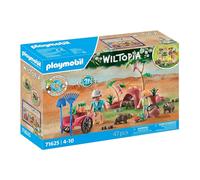 Playmobil Set 71625 Terriers de Wombats Wiltopia – 2 pers, animaux et accessoires – Dès 4 ans