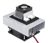 WiMas 12V DIY Thermoélectrique Peltier Réfrigération Système De Refroidissement Kit, Semi-conducteur Refroidisseur Module De Conduction + Radiateur + Ventilateur + TEC1-12706