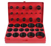 WiMas 419PCS joints toriques en caoutchouc, 32 Kit d'assortiment de joints de taille métrique, joints toriques en nitrile noir assortis