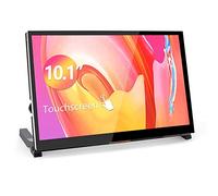 WIMAXIT Écran Tactile Raspberry Pi 4, écran Tactile Portable 10,1 Pouces 1024 x 600 IPS avec Double Port USB HDMI, Angle Vision 178° pour Raspberry Pi 5 4 3 2 Zero B+ Modèle B PS4 iOS Windows 7/8/10