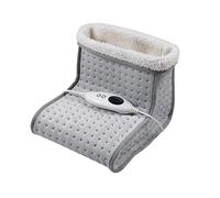 Wimed chauffe-pieds à 6 niveaux de température Gris