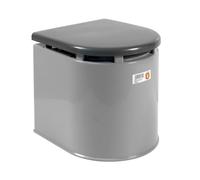 WIMED Giganplast 3573900 WC chimique pour camping-car, gris, plastique, gris,