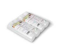 Wimex - Rouleaux et Sacsd'emballage pour Machine sous vide. sans bisphénol A. Cuisson sous Vide. Universels et Compatible avec Toutes Les Machines sous Vide (4 Rouleaux 20x600cm)
