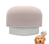 Wimnqie Brosse de chat pour les chats aux cheveux longs, peigne massageuse de chats - Brosse de peigne de chaton aux cheveux courts - Brosse de masse de chiens portable enlevant les nœuds massacrés