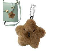 Wimnqie Capybara Porte-clés en peluche avec étoile Capybara, idéal pour les femmes et les filles, porte-clés mignon, Happy Star, a, Siehe Beschreibung