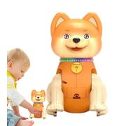 Wimnqie Chien Jouet Marchant,Réaliste Electrique Qui Chante et Rampe,Jouets Électroniques Interactifs pour Chiot | Cadeau pour Adultes Anniversaire Saint Valentin Amoureux