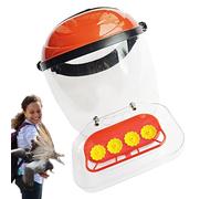 Wimnqie Distributeur Masque Visage Oiseaux-Mouches | Casque Colibri Portable Masque Portatif - pour Une Alimentation Faciale des Oiseaux Lors d'Activités de Jardin Camping Terrasse Randonnée et