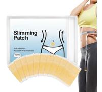 Wimnqie Pansements amincissants - Lot de 10 autocollants de soins corporels - Pansements raffermissants autocollants pour perdre du poids - Nombril - Abdomen - Brûle des graisses à la maison - Dormir