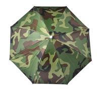 Wimnqie Parapluie de pêche avec élastique - Protection UV - Chapeau de pluie élastique pour l'extérieur - Pour la pêche, le golf, la randonnée, Camouflage, Siehe Beschreibung