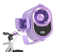 Wimnqie Petit Ventilateur À Pince - Affichage Numérique Silencieux Refroidissement Rotatif | Petit Ventilateur Électrique à Clip - pour Chambre Bureau Poussette Randonnée Voyage Plage