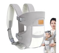 Wimnqie Porte-bébé , respirant, avec appui-tête, appuie-tête et sac de transport pour les excursions à la plage, l'allaitement, les courses, les festivals, les voyages en avion, la maison et
