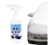 Wimnqie Spray De Dégivrage - 500ml Liquide De Dégivrage pour Vitre,Spray Fondant Déglaçant,pour Portes Et Essuie-Glaces, Vitre Voiture, Hiver, Trajets Matin, Stationnement Nuit