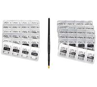 Wimpernwelle gel pour recourbe-cils - 24 x 2 flacons 0,25 ml (24x Gel 1 et 24x Gel 2)