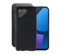 WIMSPEED Coque pour Fairphone 5 (6.46"), Anti-Choc et Anti-Rayures Etui de Protection Ultra-Fin Noir Souple Silicone TPU Bumper Housse Case pour Fairphone 5 - Noir
