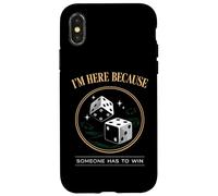 Win Game Night Jeu de dés Casino Gagnant Loser Las Vegas Coque pour iPhone X/XS