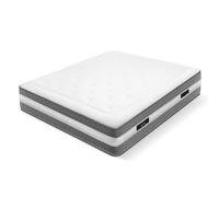 WIN REST Matelas 135 x 190 cm - viscoélastique et Double Face modèle Allen, 29 cm de Hauteur, Noyau en Mousse Cloud Foam à fermeté Moyenne élevée, Tissu Stretch, hypoallergénique, fabriqué en Espagne