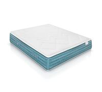 WIN REST Nautilus Matelas en Mousse à mémoire de Forme et Ressorts ensachés, Hauteur 26 cm, fermeté Moyenne, Noyau de 750 Ressorts, Tissu damassé 400 g, Fibre hypoallergénique Super Soft (135 x 190