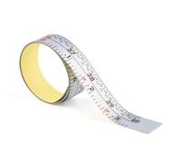 WIN TAPE Règle d'établi avec dos adhésif - 101 cm (pouce/pieds, de gauche à droite)