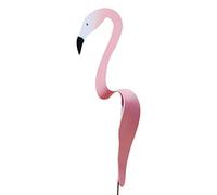 Wination Sculpture de flamant rose en tourbillon et oiseau dynamique pour décoration de fête dans le jardin, 8 couleurs