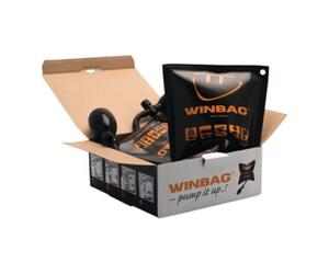Winbag Coussin de montage Capacité 135 kg Cuir synthétique noir 4 pièces en boîte Quantité:1