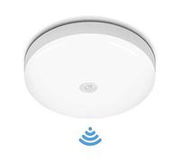 WINBST Plafonnier LED 12 W avec détecteur de mouvement, contrôle du son et de la lumière à induction infrarouge