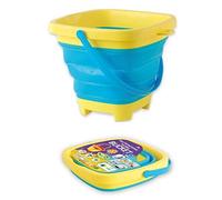 WINBST Seau de Plage Pliable, Seau à Seau Seau Seau Pliable en Silicone, pour Enfants Beach Play Camping Gear cruche d'eau et de Nourriture, Bols pour Chiens, Camping