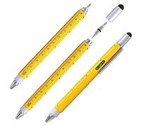 Wincal Stylo à bille Tool - Stylo Tech multi-outils 6 en 1, avec stylet à tête plate et tournevis cruciforme