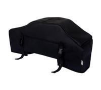 Winch Dust Cover - Oxford Cloth Heavy Duty Protector, UV Resistant Waterproof Rain Cover, Black Sturdy ATV Truck Shield 55.3x25.7cm | Tough Winch Guard for Ranch Construction Site Club Traile