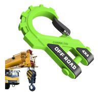 Winch Tow Connector - Heavy Duty Grab Hook for Recovery | Steel Clevis Attachment with Locking Feature, Heavy Duty Steel Link, Automotive Pulling Equipment for Off Road and Utility Use