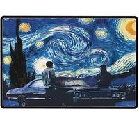 Winchester Supernatural The Starry Night Plaque murale vintage en étain - Pub Shed Bar Man Cave Home Bedroom Office Kitchen Cadeau - Plaque en métal pour artiste de croquis 20,3 x 30,5 cm