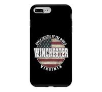 Winchester Virginia Drapeau américain Vintage Coque pour iPhone 7 Plus/8 Plus
