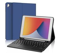 WINCHKING Clavier pour iPad 6 ème - Coque Clavier pour iPad 9,7 Pouces (6ème / 5ème), Trackpad Multi-Touch, AZERTY,