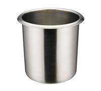 Winco Bamn-1.5, 1.5-quart Acier inoxydable Bain Marie Pot W/couvercle О, NSF, double chaudière, Pot de sauce