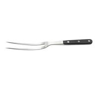 Winco Kfp-62, 30,5 cm forgé Cook de fourche avec poignée de Pom, fourchette à découper, Service Grill Fourchette avec manche Noir