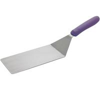 Winco Spatule à griller pour hamburgers, steaks et plus encore, 20,3 x 10,2 cm, violet