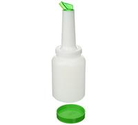 Winco Verseur avec Bec Vert et Couvercle 2 litres