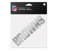 Wincraft Autocollant 15x15cm - Nfl Chrome Cleveland Browns