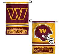 WinCraft Bannière de jardin double face Washington Commanders