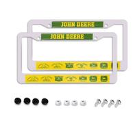 Wincraft-Cadre De Plaque D'immatriculation,John Deere,Rétro - Type Gris Foncé