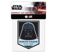 WinCraft Décalcomanie colorée Perfect Cut 10,2 x 10,2 cm Trilogie originale Star Wars EP4 Vader