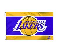 WinCraft Drapeau des Los Angeles Lakers 91 x 152 cm - Drapeau des Lakers - Rayures