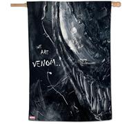 WinCraft Drapeau vertical Venom Marvel Venom PNT 71,1 x 101,6 cm