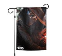 WinCraft Drapeaux de jardin double face 31,8 x 45,7 cm Nouvelle trilogie Star Wars EP7 Kylo REN