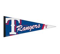 Wincraft Fanion MLB 85449013 Texas Rangers de qualité supérieure, 30,5 x 76,2 cm