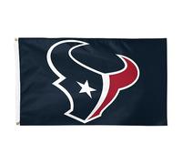 WinCraft Houston Texans Drapeau simple face avec logo primaire 91 x 152 cm