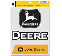 WinCraft John Deere Construction Lot de stickers multi-usage