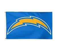 WinCraft Los Angeles Chargers Drapeau unilatéral avec logo principal 91 x 152 cm