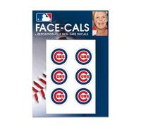 WinCraft MLB Chicago Cubs Tatouages visage Couleurs de l'équipe Taille unique