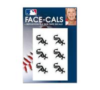 Wincraft MLB Chicago White Sox Tatouages pour visage, couleurs de l'équipe, taille unique